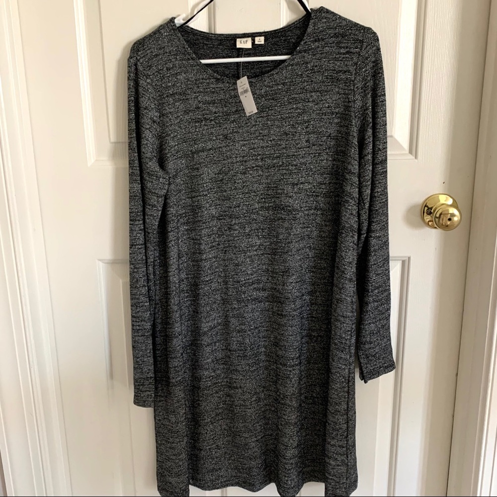 NWT Sparkly Heather Grey Dress